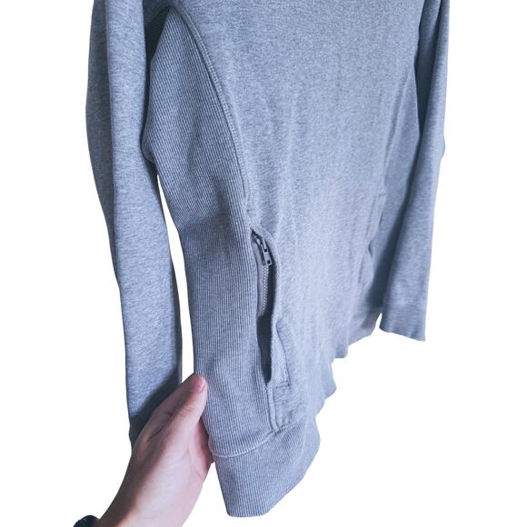 Duluth Men’s Souped-Up CrewNeck Sweatshirt Small Gray Heavyweight Winter Layer - Picture 6 of 8